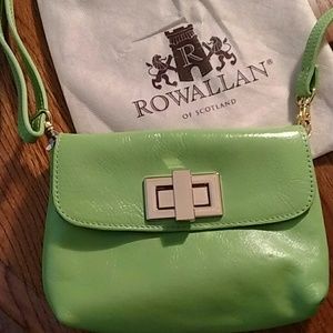 Rowallan Green Crossbody Purse